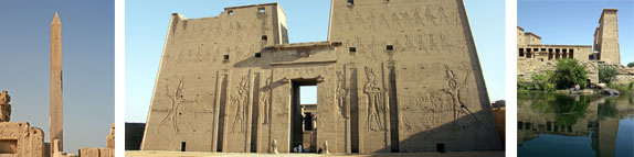 Ancient Egyptian Temples Obelisk
